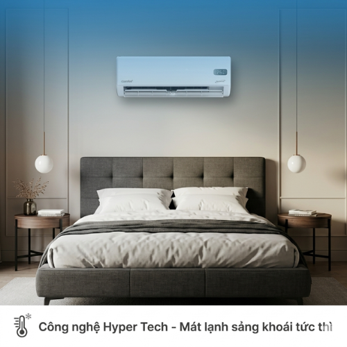 Máy lạnh Comfee Inverter 1.5HP CFS-13VGPF/CFS-13VGPC1