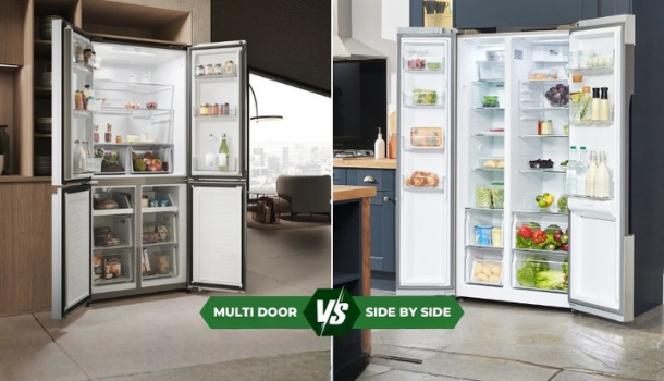 Tủ lạnh Side By Side hay Multi Door: Đâu là lựa chọn tốt hơn?