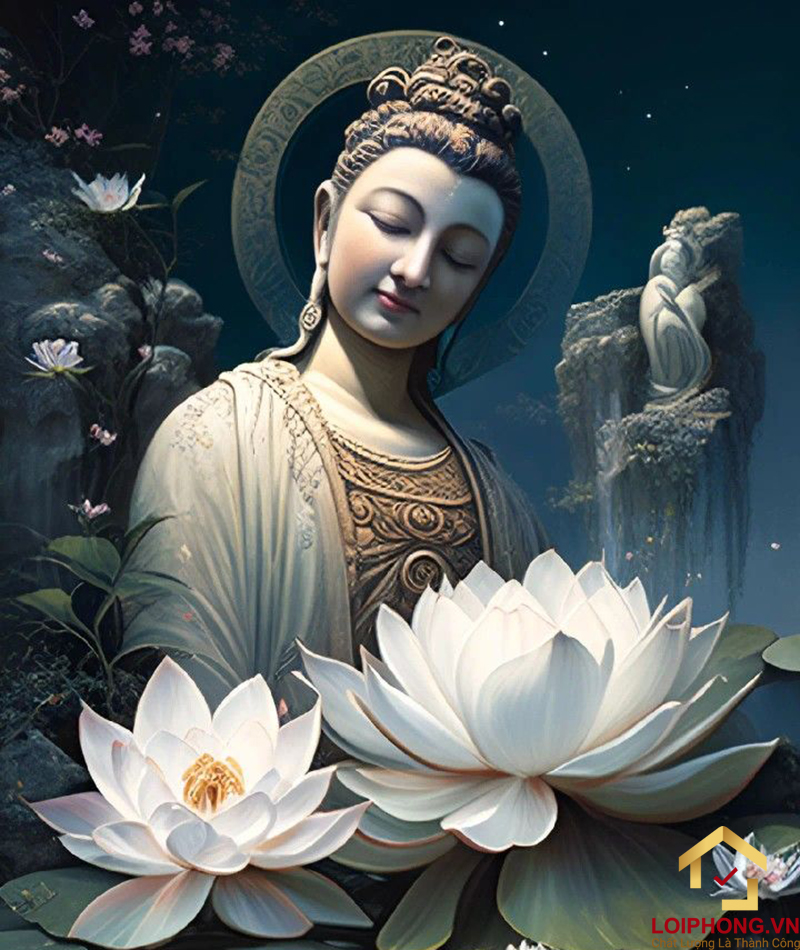 Hình ảnh hoa sen Phật Giáo đẹp số 11