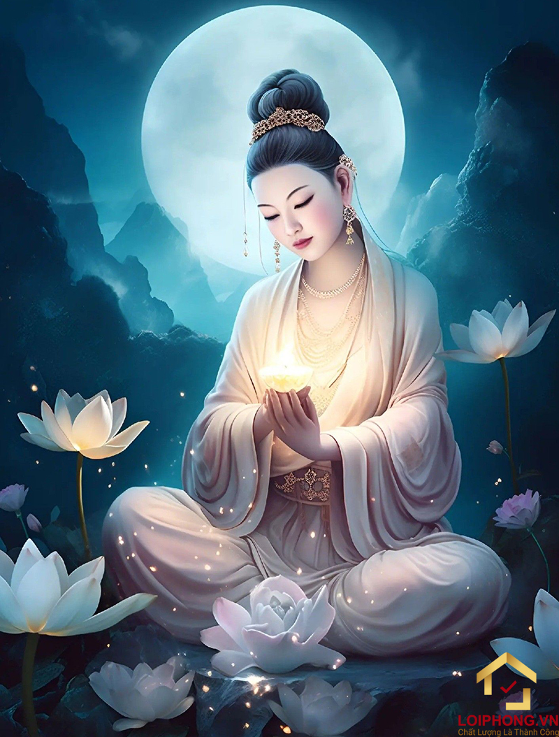 Hình ảnh hoa sen Phật Giáo đẹp số 10