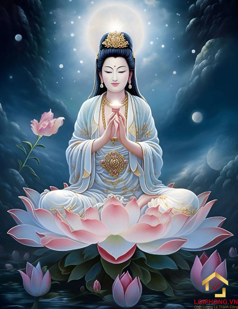 Hình ảnh hoa sen Phật Giáo đẹp số 18