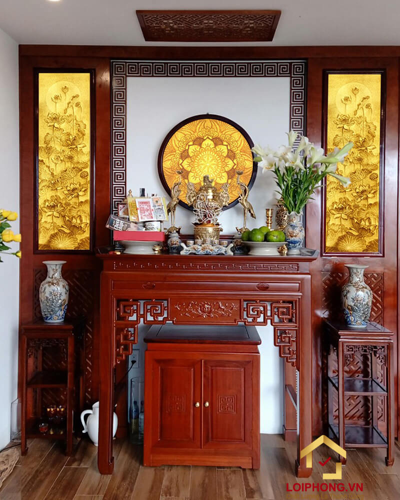 Bàn thờ 1 bát hương