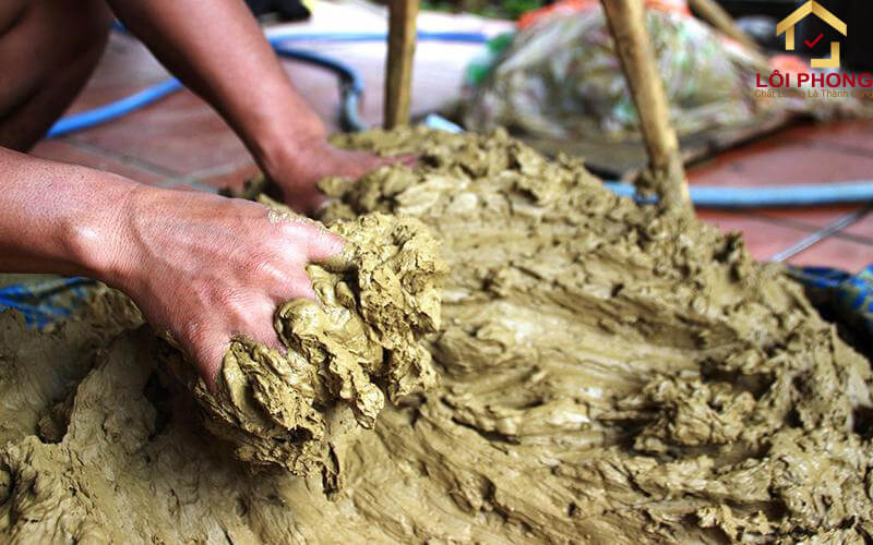 Xử lý nguyên liệu thô đất sét