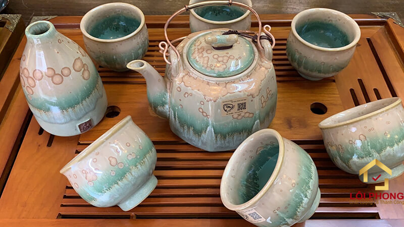 Bình trà gốm mẫu số 03