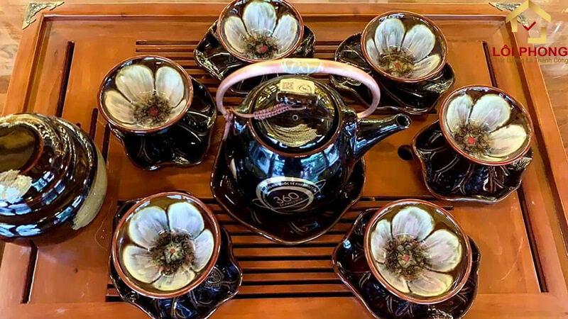 Bình trà gốm mẫu số 06