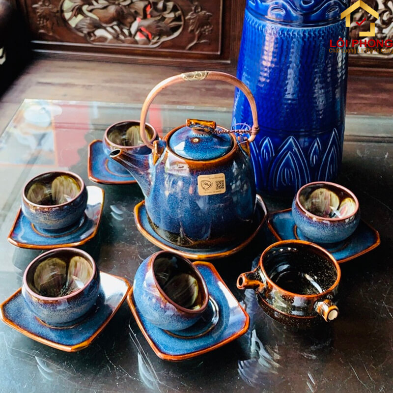 Bình trà gốm mẫu số 12