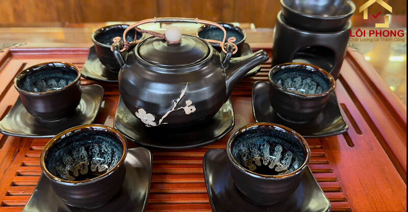 Bình trà gốm mẫu số 16