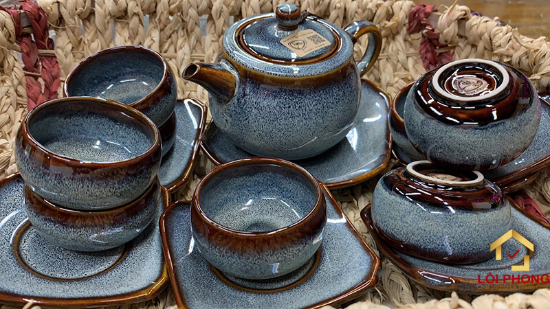 Bình trà gốm mẫu số 17