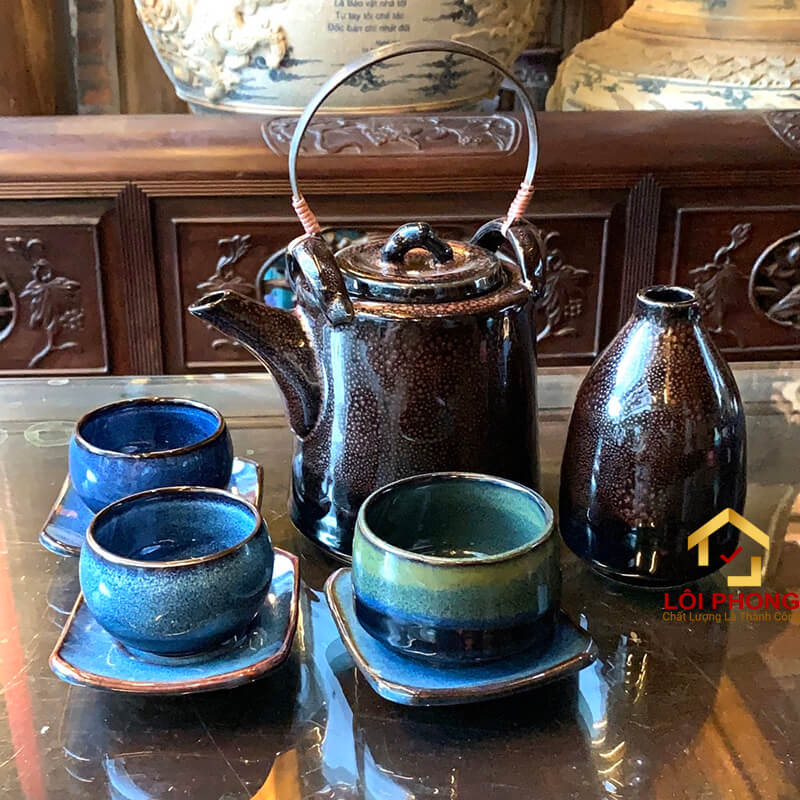 Bình trà gốm mẫu số 23