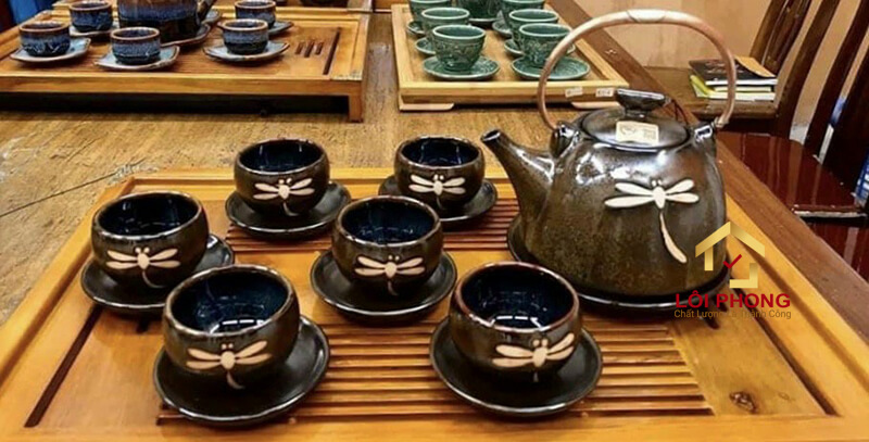 Bình trà gốm mẫu số 24