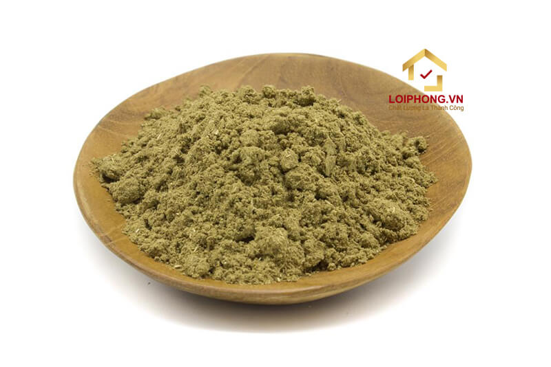 Bột ngải cứu khô cũng được sử dụng để làm bùa may mắn khá hiệu quả