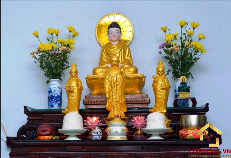 Những lưu ý khi lập bàn thờ Phật Thích Ca tại gia