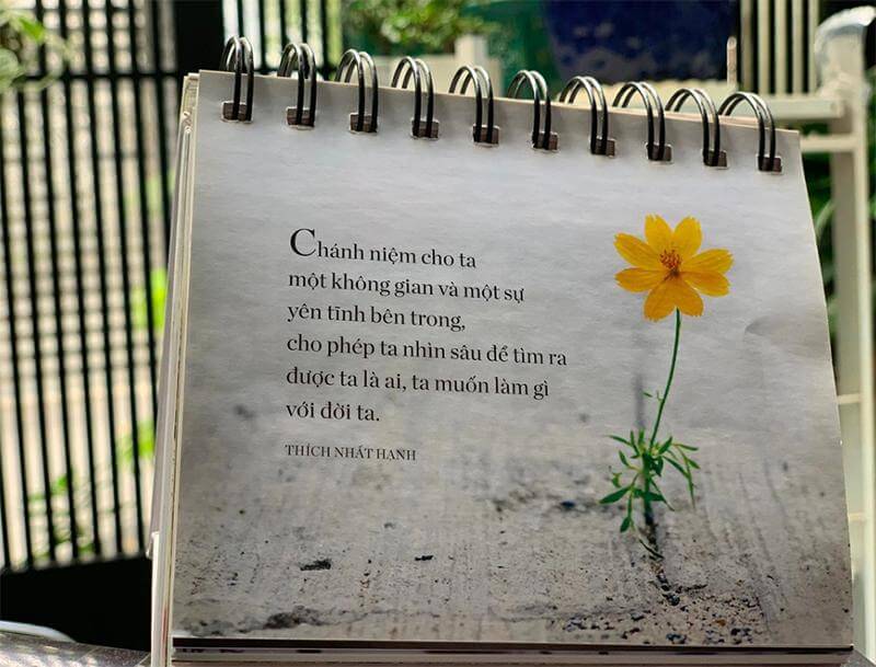 Chánh niệm giúp con người có nhận thức đầy đủ về cuộc sống