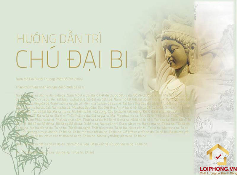 Hướng dẫn trì Chú Đại Bi