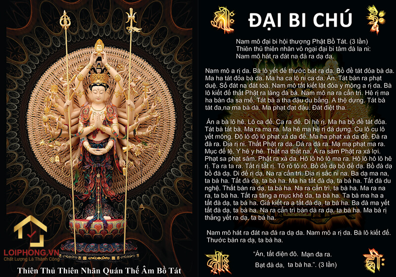 Nội dung và ý nghĩa của Chú Đại Bi