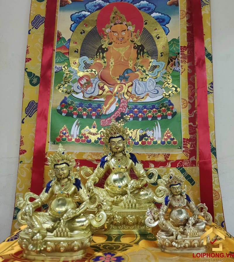 Tượng Hoàng Thần Tài bằng đồng đẹp tại Lôi Phong