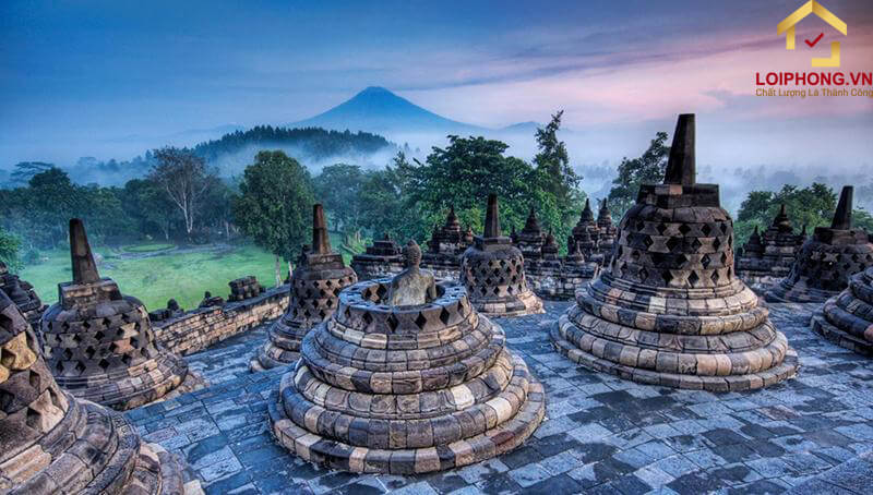Chùa Phật giáo Borobudur, Indonesia