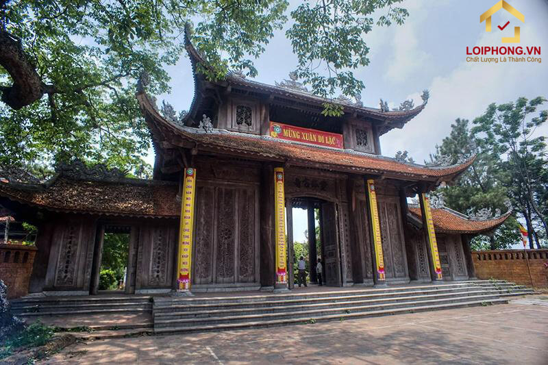 Chùa Nôm rất gần chùa Phúc Lâm La Mát ở Hưng Yên