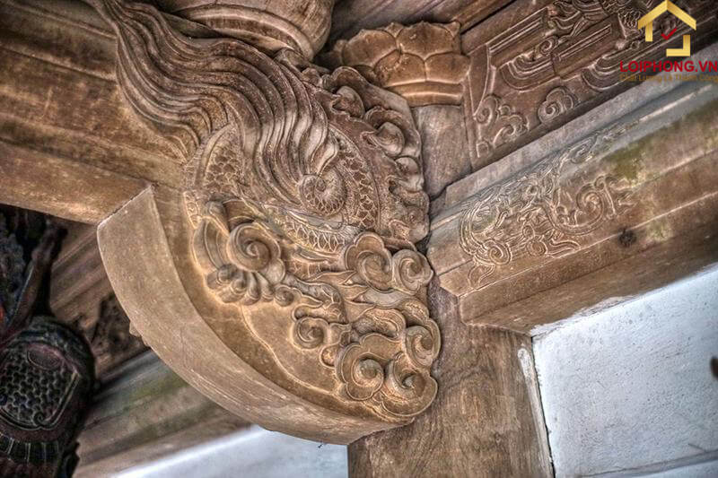 Thể hiện được nghệ thuật điêu khắc gỗ