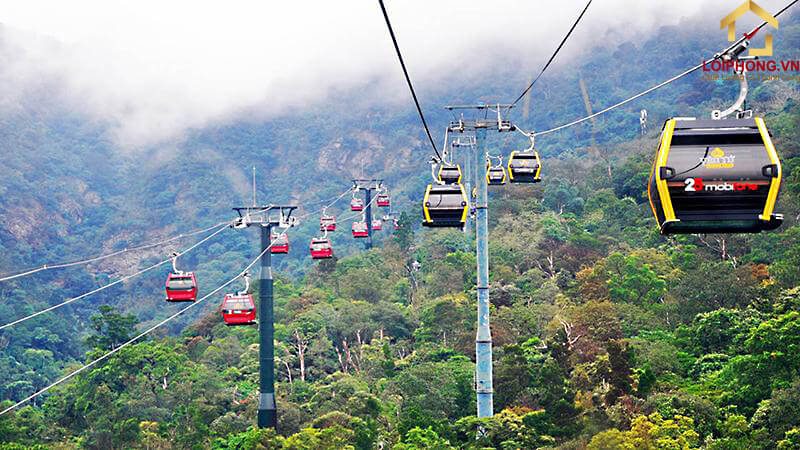 Cáp treo chùa Yên Tử