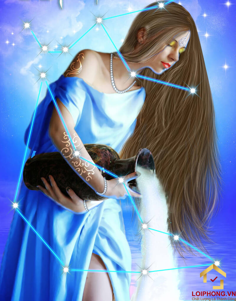 Hình ảnh Cung Bảo Bình đẹp số 10