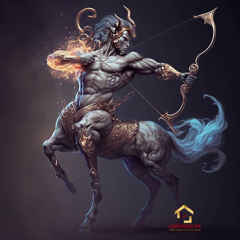 Cung Nhân Mã được biết đến thông qua hình ảnh quái vật Sumerian với nửa trên là người và nửa dưới là ngựa