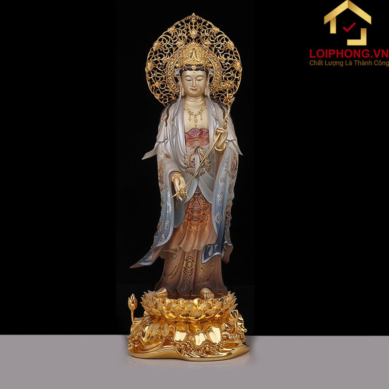 Hạnh nguyện của Bồ Tát Đại Thế Chí đó là sự tinh tấn ở trong đạo Phật