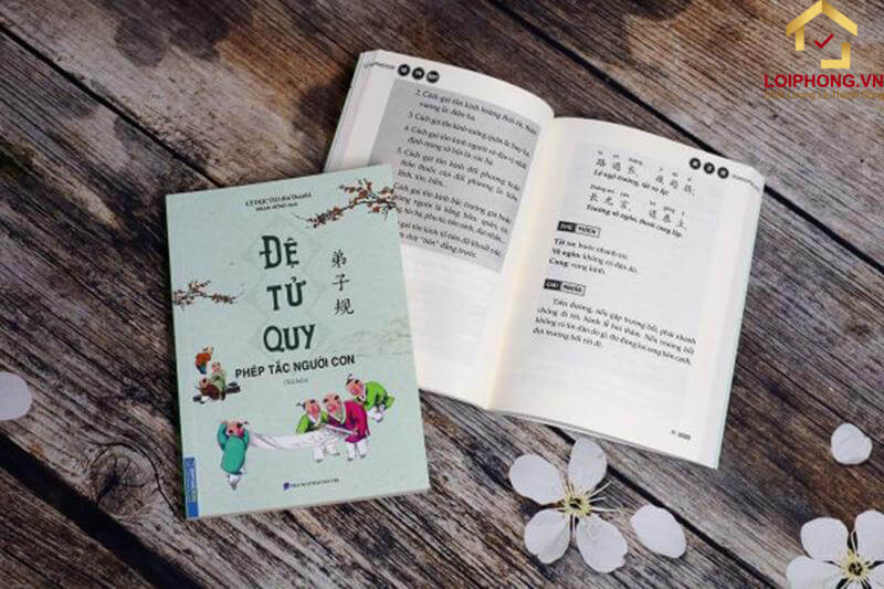 Đệ Tử Quy có 5 phần, 1080 chữ