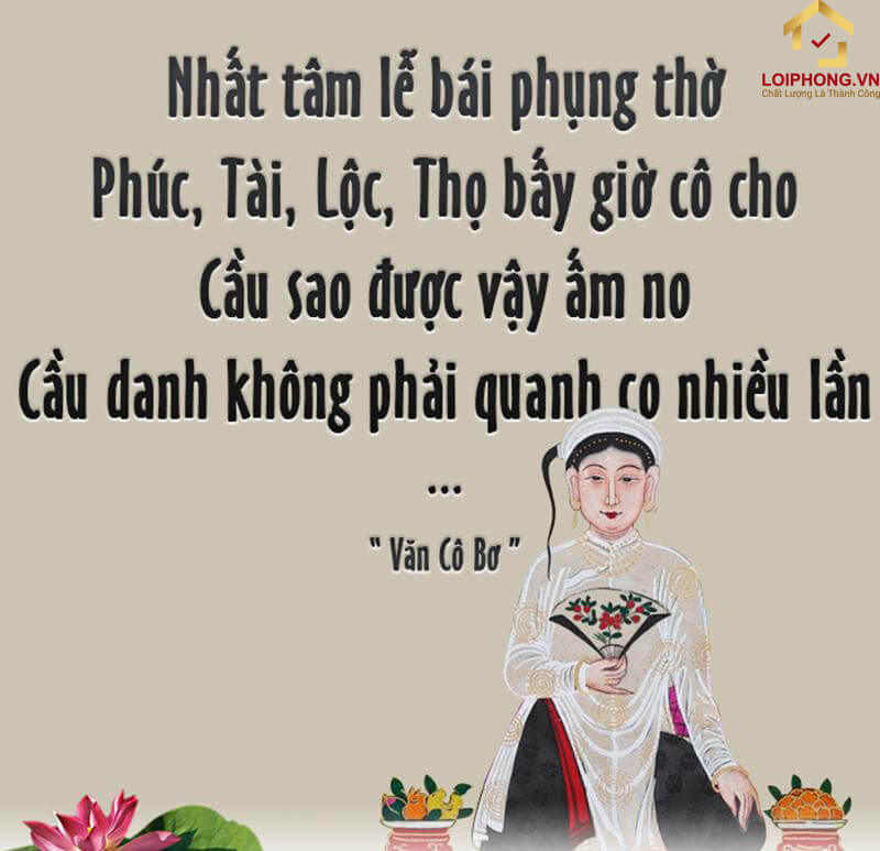 Thành tâm cầu khấn thì mọi thứ đều linh ứng