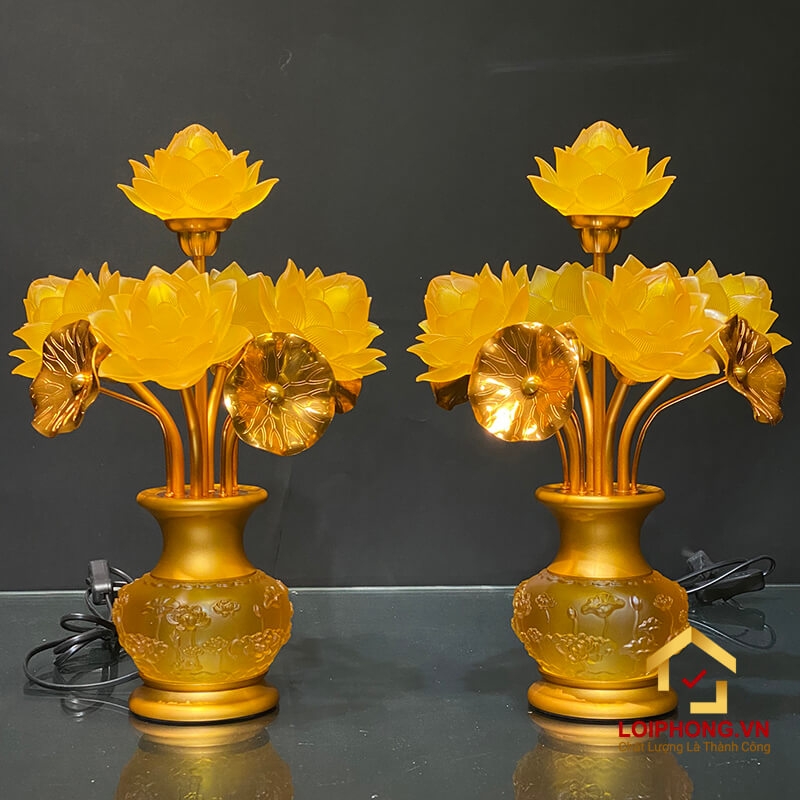 5 bông hoa sen là sự tượng trưng may mắn