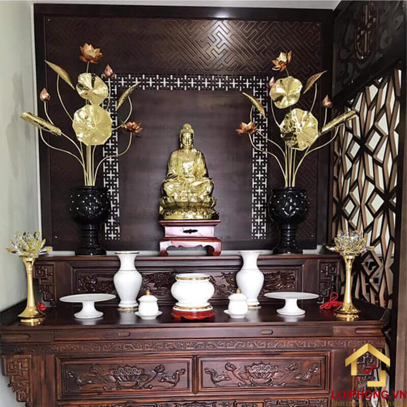 Đồ thờ Phật Bà Quan Âm bằng đồng