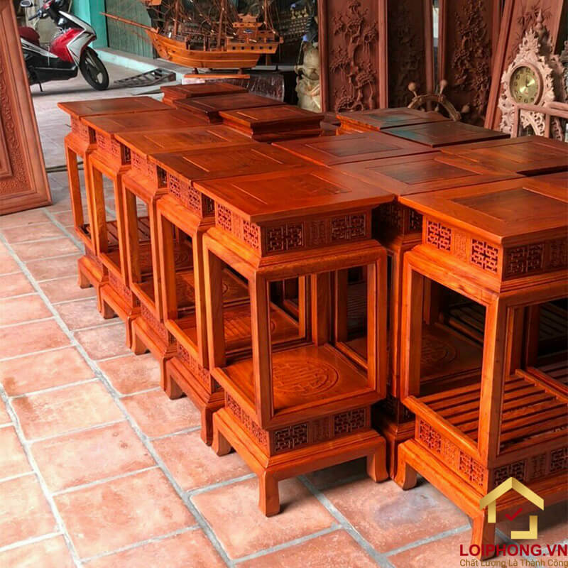 Đôn gỗ 80cm có thiết kế tối giản nhưng sở hữu nhiều ưu điểm.