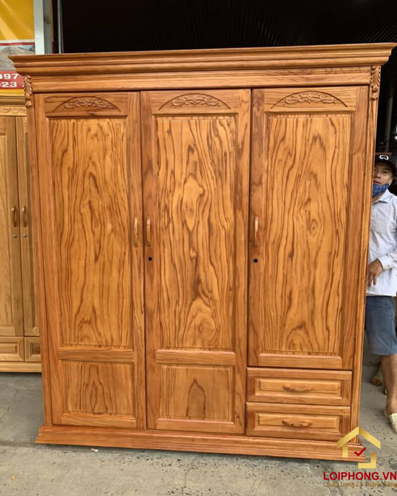 Tủ quần áo chắc chắn và có độ bền vượt trội