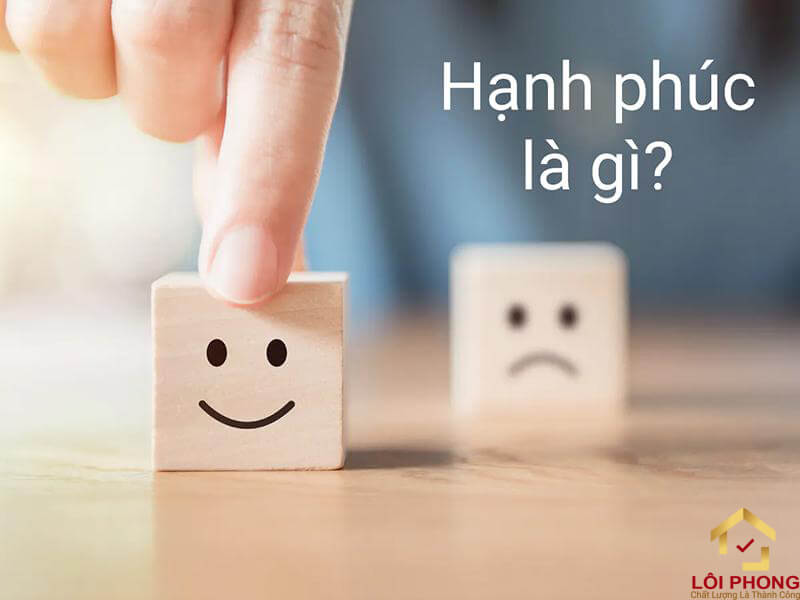 Hạnh phúc là một trạng thái cảm xúc của con người, rất khó để định nghĩa