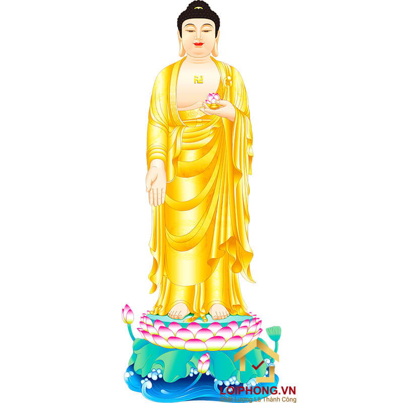 Hình ảnh Phật A Di Đà đẹp mẫu số 04