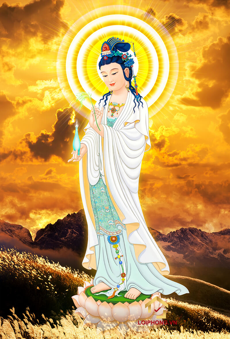 Hình ảnh Phật Quan Âm dáng đứng 10
