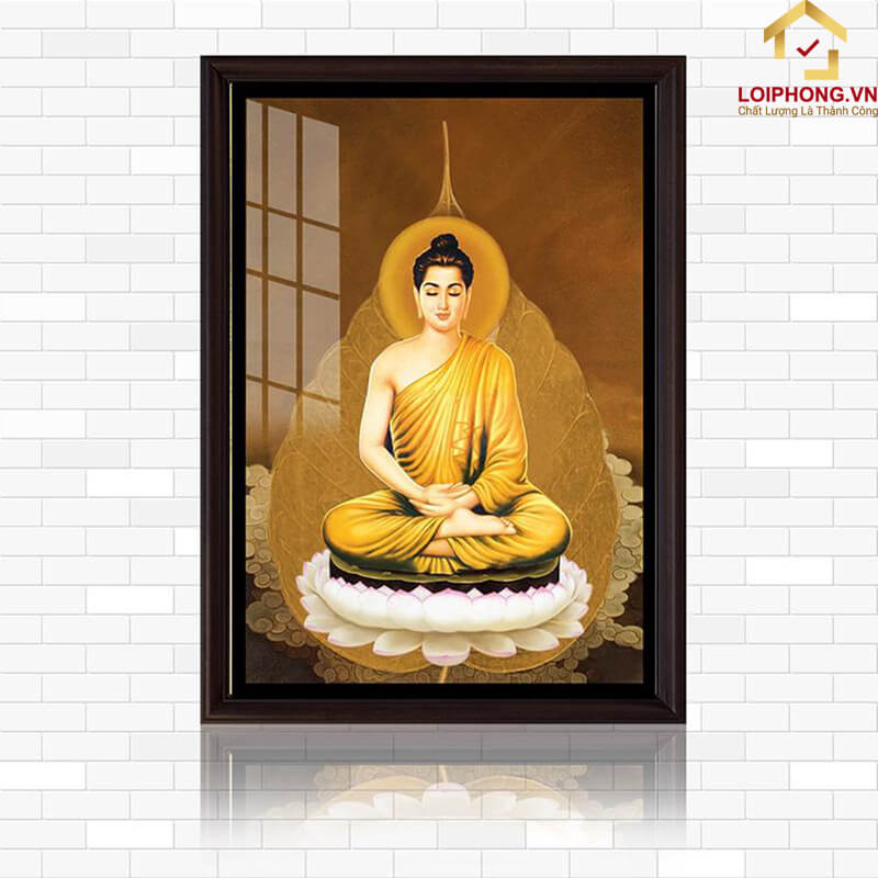 Hình ảnh Phật Thích Ca ngồi trên đài sen 06
