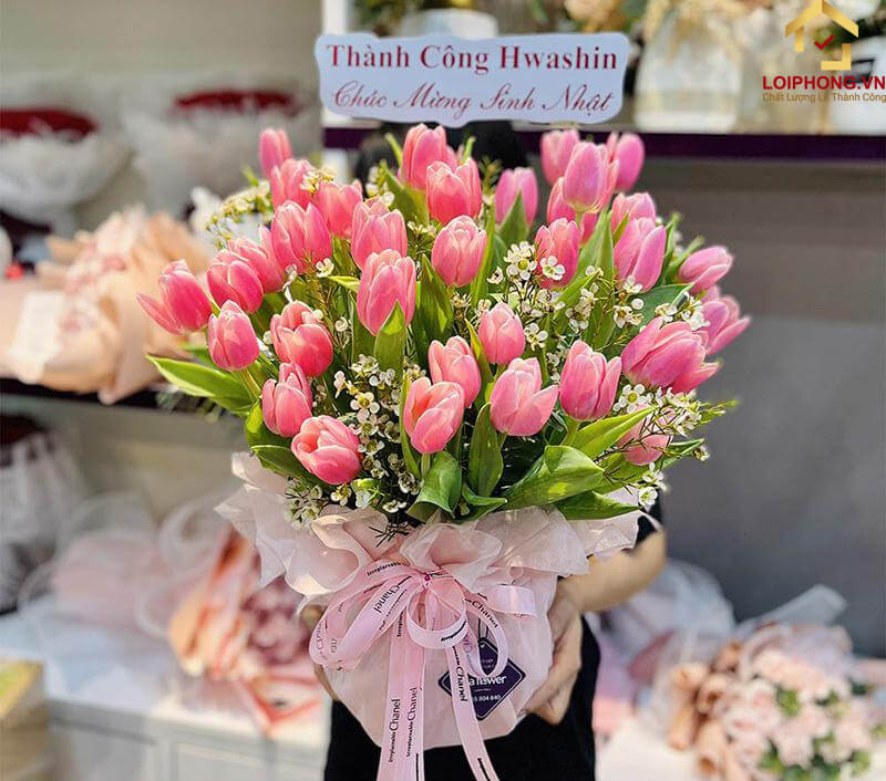 Tặng hoa Tulip dịp sinh nhật