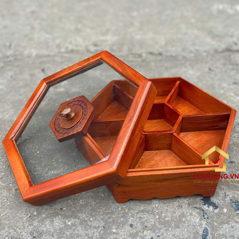 Hộp đựng mứt tết đẹp mẫu 02