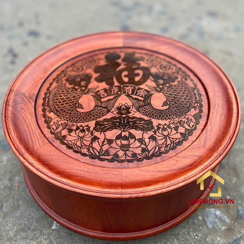 Hộp đựng mứt tết đẹp mẫu 01