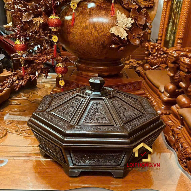 Hộp đựng mứt tết đẹp mẫu 04