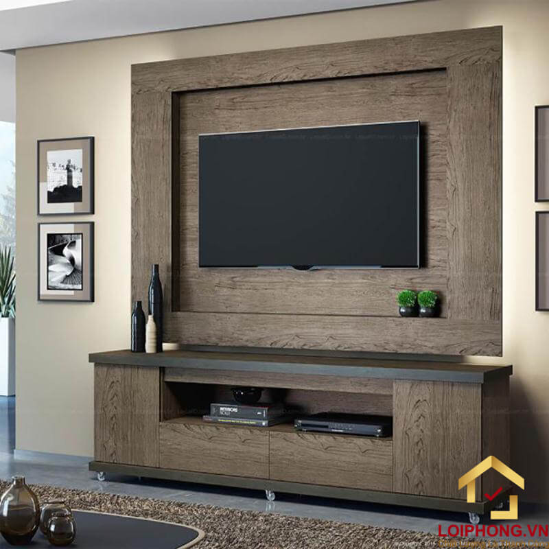 Kệ tivi treo tường giúp tiết kiệm diện tích không gian tốt nhất