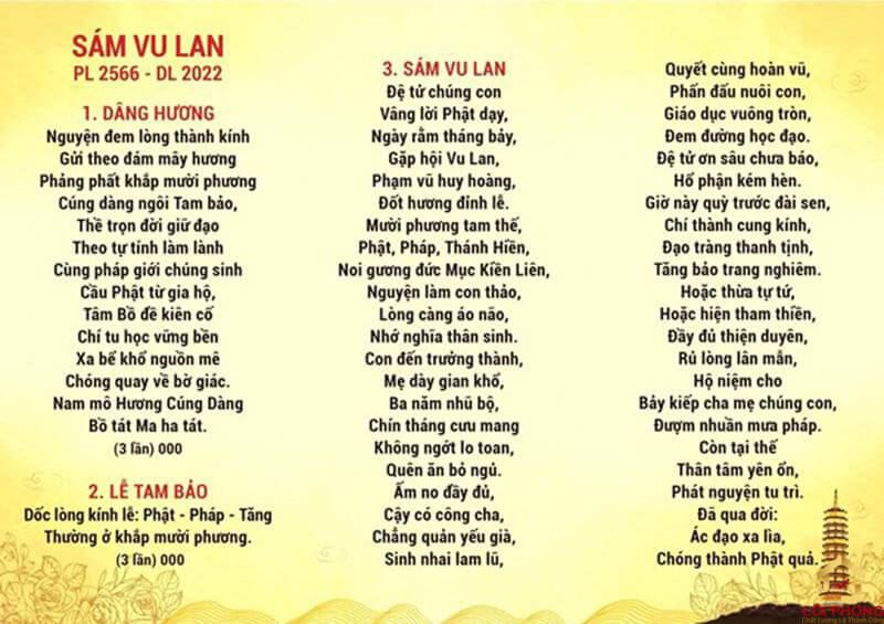 Kinh Phật báo hiếu