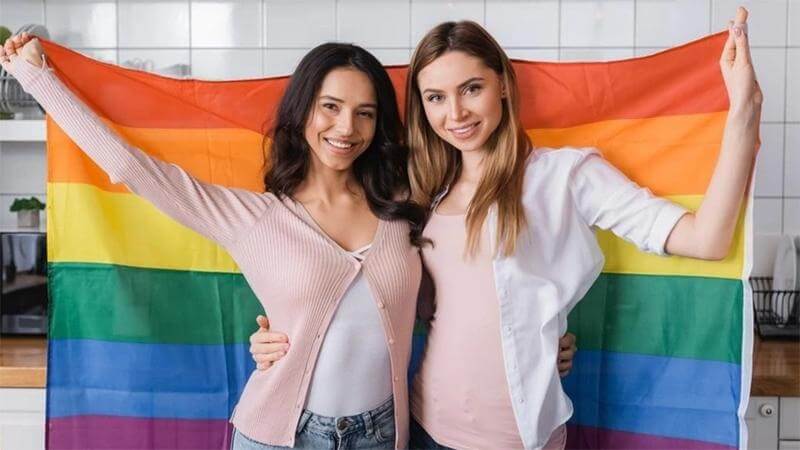 Màu hồng tượng trưng cho người đồng giới ở Hà Lan