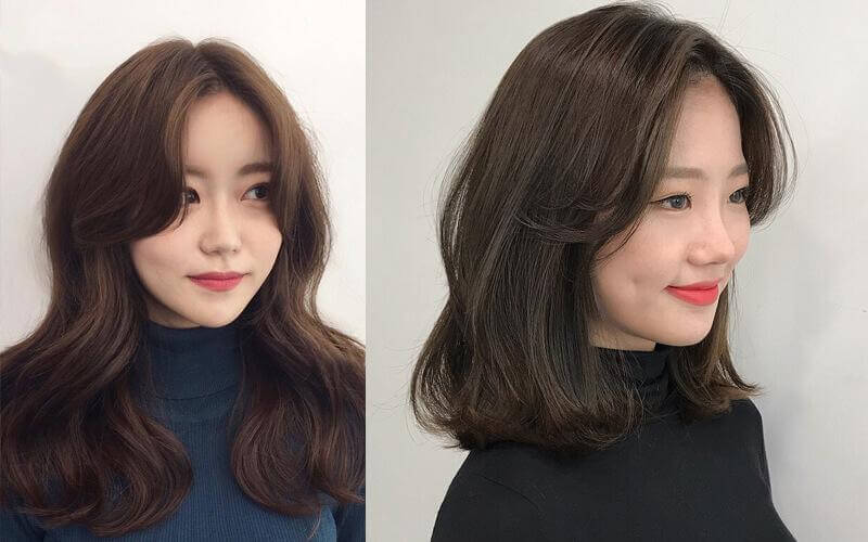 Tóc màu nâu lạnh ánh đồng