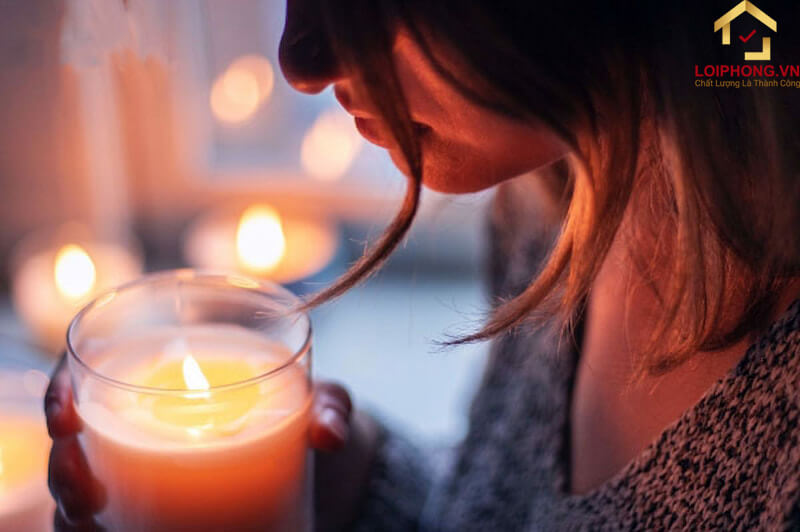 Mùi hương của nến giúp tâm trạng cải thiện được tốt nhất