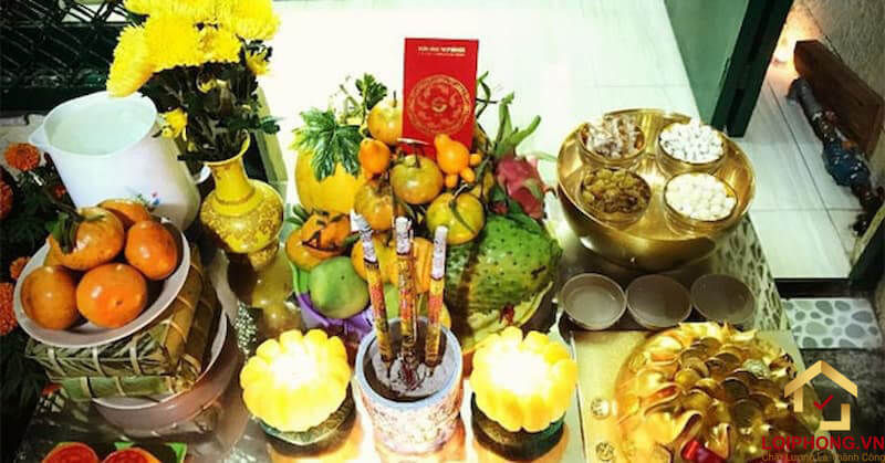 Chuẩn bị đầy đủ lễ vật trong ngày cúng vía Ngọc Hoàng Thượng Đế