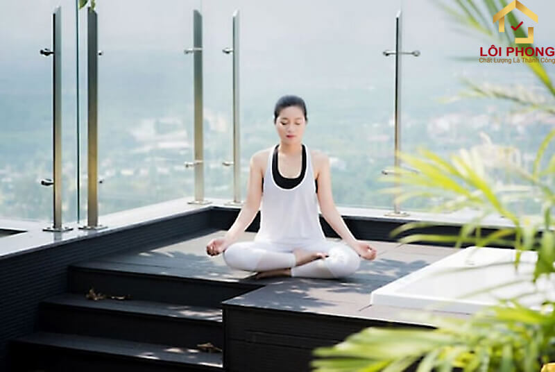 Chọn một không gian ngồi thiền kiết già thoải mái