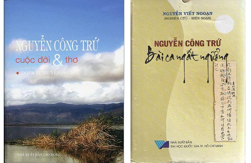 Nguyễn Công Trứ sáng tác hàng trăm bài thơ khác nhau, hiện còn lưu giữ 150 tác phẩm