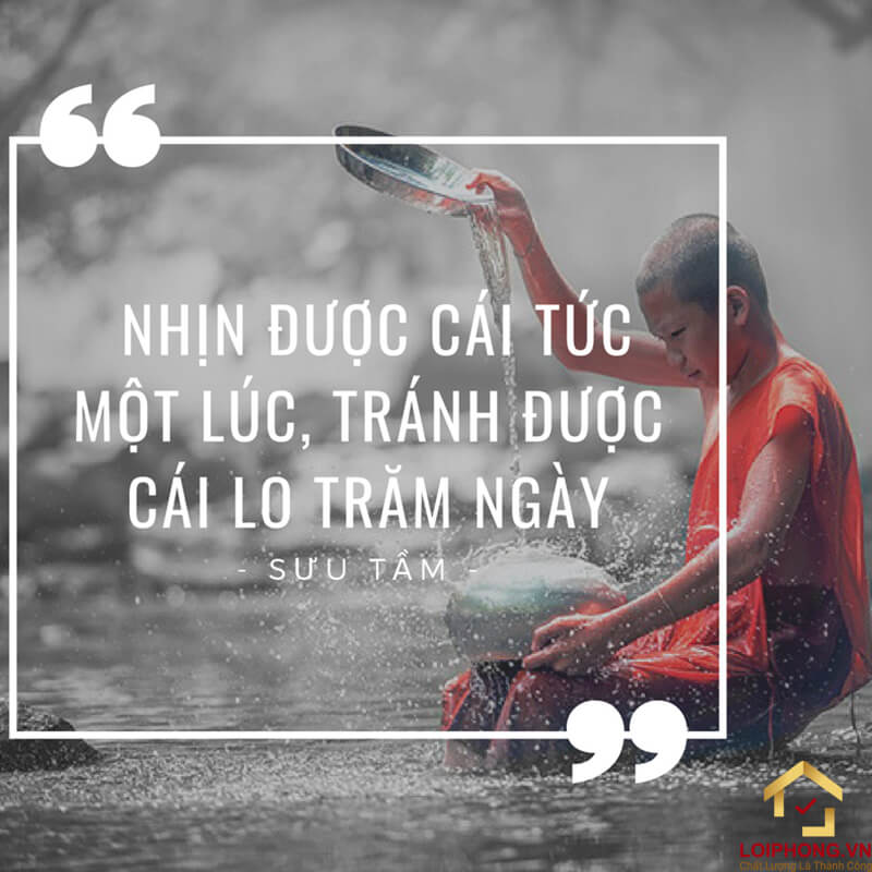 Lời phật dạy nhẫn nhịn trong cuộc sống